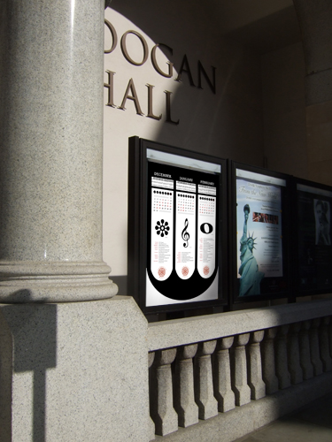 Cadogan Hall Events Calendar by Marina Bowater